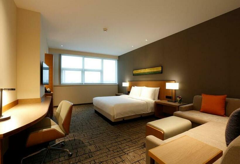 带大床的标准间, Hyatt Place Yinchuan Yuecaicheng