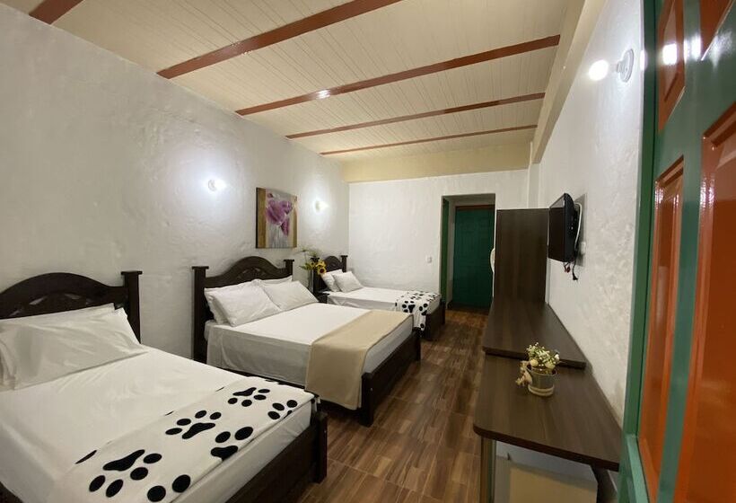 اتاق استاندارد چهار تخته, Campestre Paraiso Cafetero