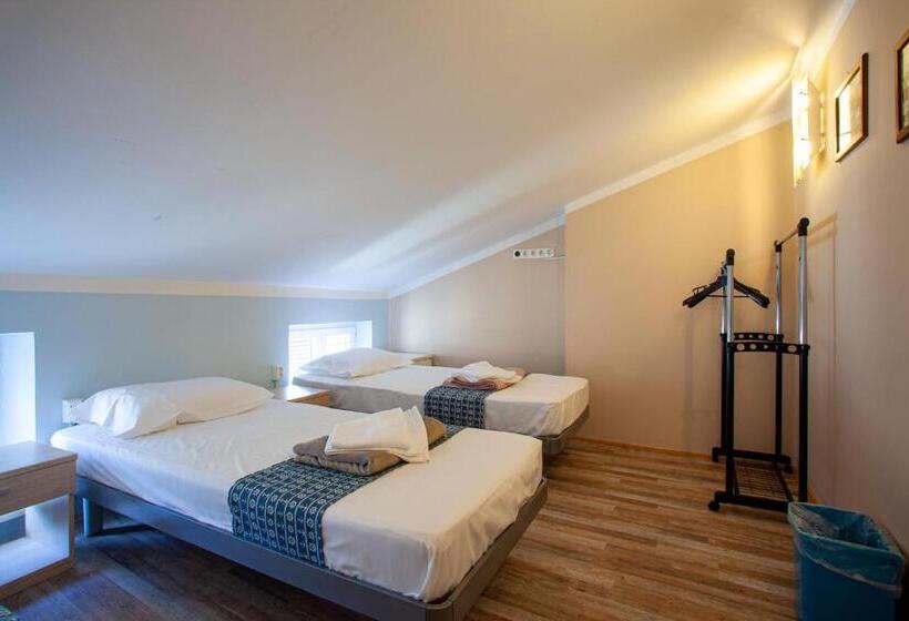 اتاق استاندارد سه تخته با سرویس بهداشتی مشترک, Hostel Adriatic Piran