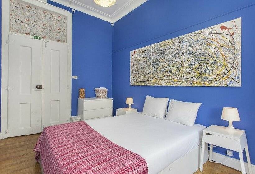 غرفة قياسية حمام مشترك, 5 Sins Chiado Hostel
