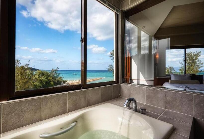 اتاق لوکس با چشم‌انداز دریا, La Casa Panacea Okinawa Resort