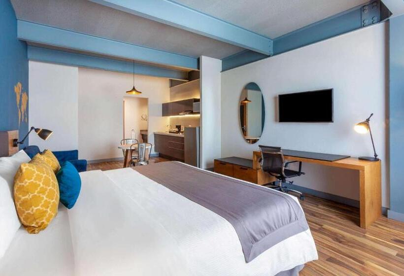 غرفة قياسية سرير كينج, Tryp By Wyndham San Luis Potosi Hotel & Suites