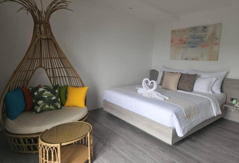 带花园景观和一个卧室的别墅, Grand Kokkod Khao Kho Resort
