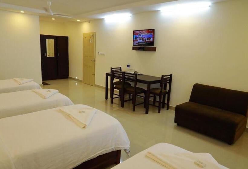 اتاق لوکس چهار تخته, Anna Residency