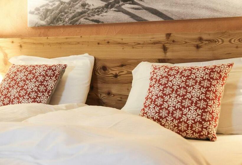 家庭房带园景, Malga Millegrobbe Nordic Resort