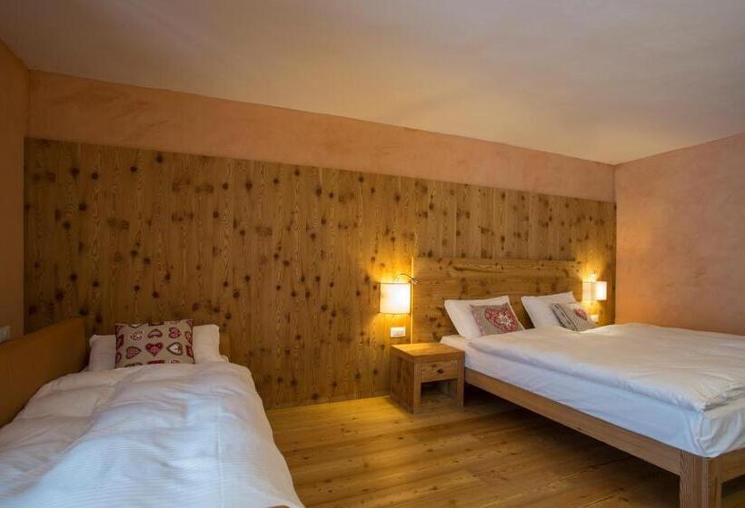 家庭房带园景, Malga Millegrobbe Nordic Resort