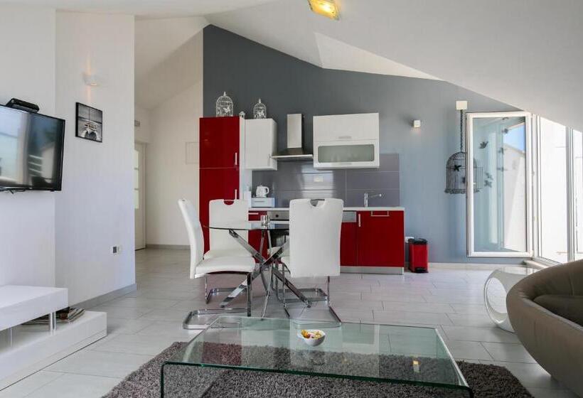 1침실 펜트하우스 아파트, Luxury Apartments Klara