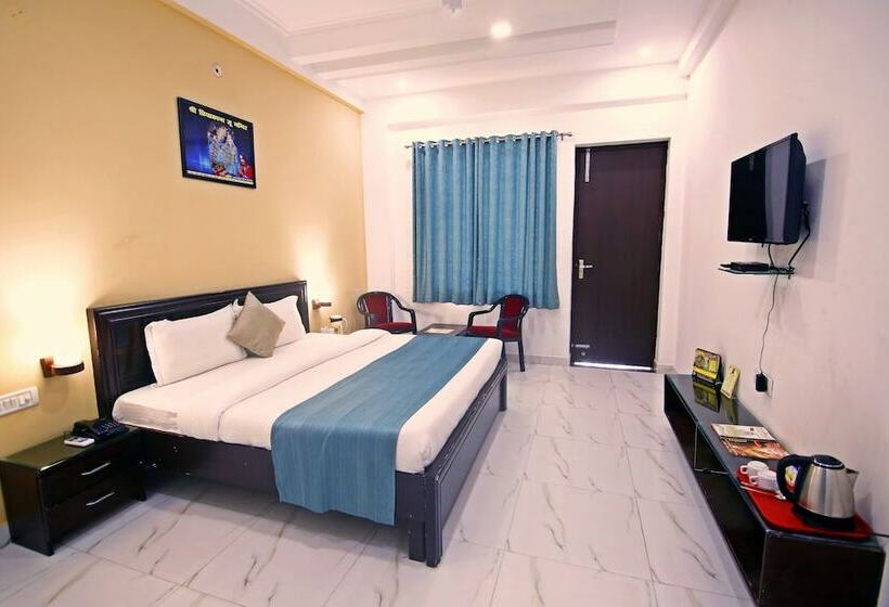 行政房间, Shanti Seva Dham   A Religious Stay At Priyakant Ju Temple Vrindavan