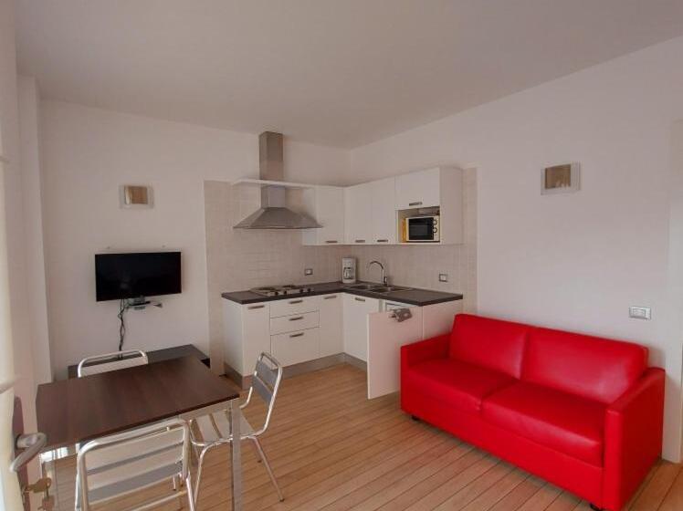스탠다드 룸 풀장 전망, Villa Treccani Apartments