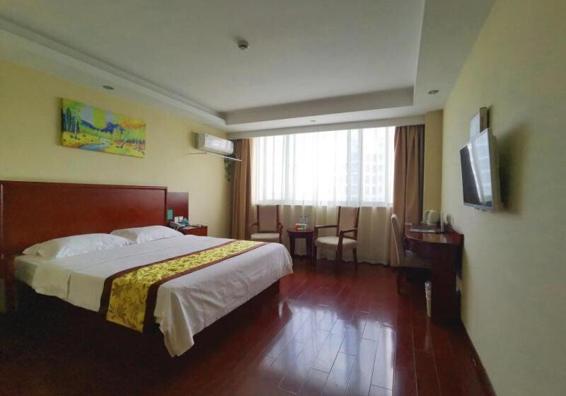 Номер Стандартный Кровать Куин, Greentree Inn Jiangsu Suzhou Taicang Liuhe Passenger Station Express