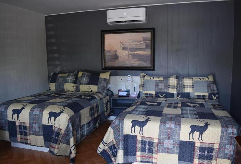 Номер Стандарт 2 Двуспальные Кровати, Motel De L Anse Et Camping Rimouski