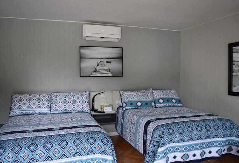 Номер Стандарт 2 Двуспальные Кровати, Motel De L Anse Et Camping Rimouski