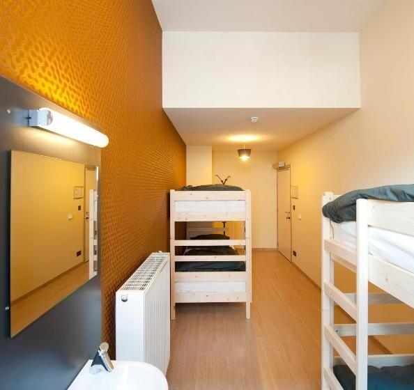 Номер Стандарт Четырехместный Совместный Санузел, Leuven City Hostel