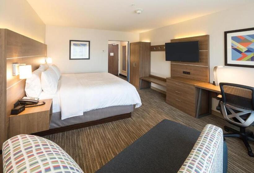 带大床的标准间, Holiday Inn Express & Suites   Kalamazoo West, An Ihg