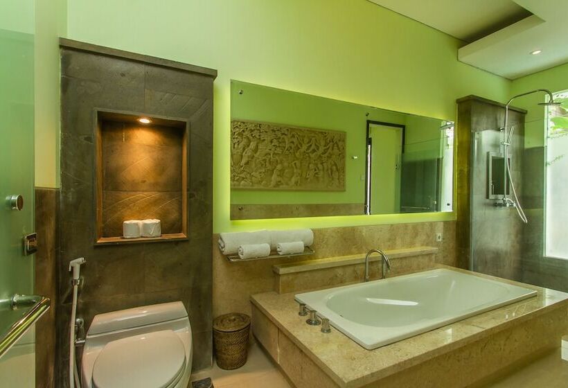 デラックスビラの１ベッドルーム, Canikaya Villas Ubud