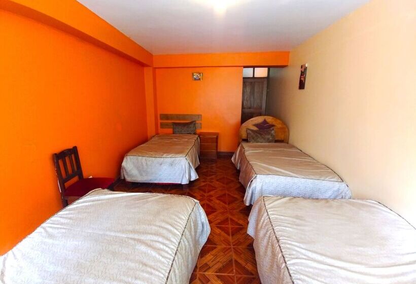 Четырехместный Номер Стандарт, Hostal Hatun Wasi