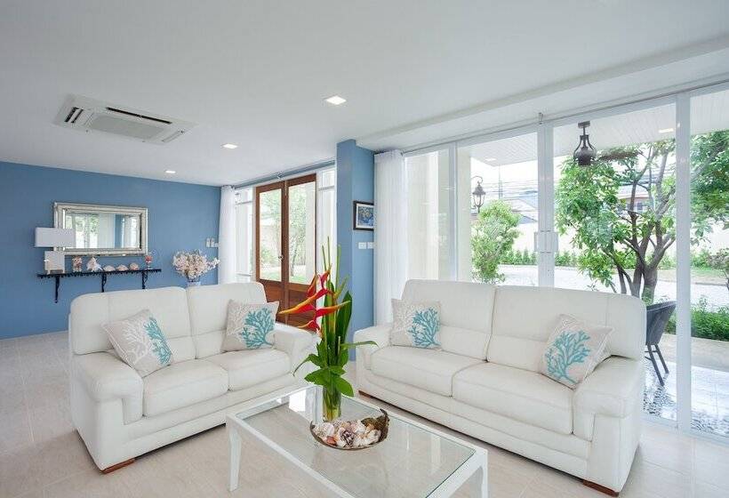 Вилла с 1 спальней и бассейном, Fisherman Way Beach Villa