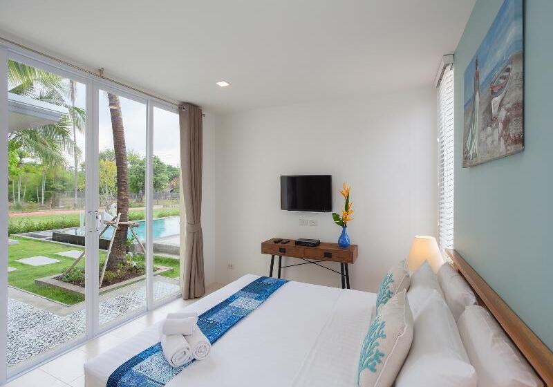 Вилла 1 Спальня Вид на Сад, Fisherman Way Beach Villa