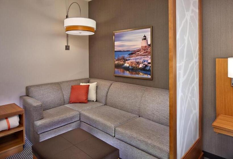 带2个双人床的标准工作室, Hyatt Place Warwick/providence Airport