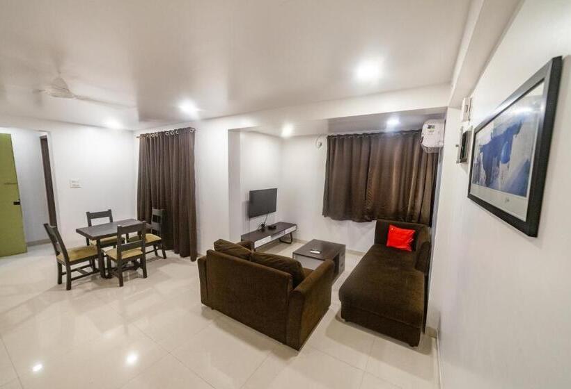 带2个卧室的公寓, Goa Junction By Daystar Ventures