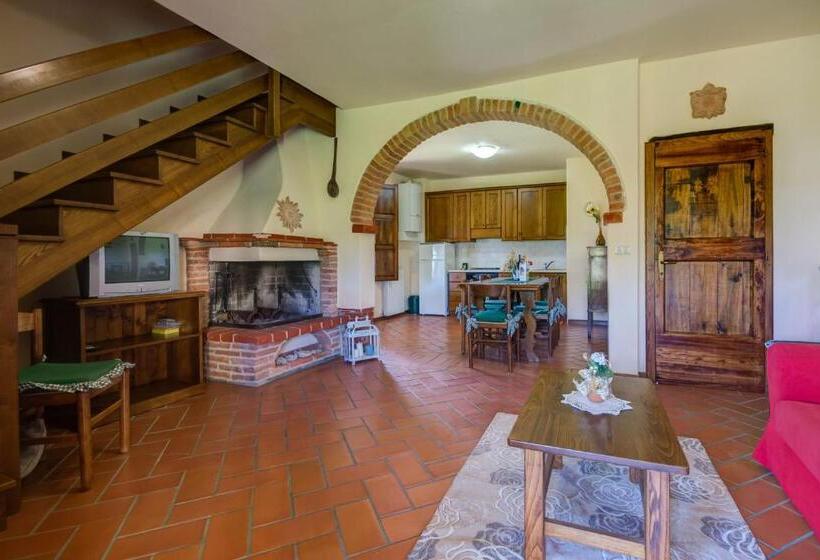 Апартаменты 1 Спальня Вид на Бассейн, Agriturismo San Francesco