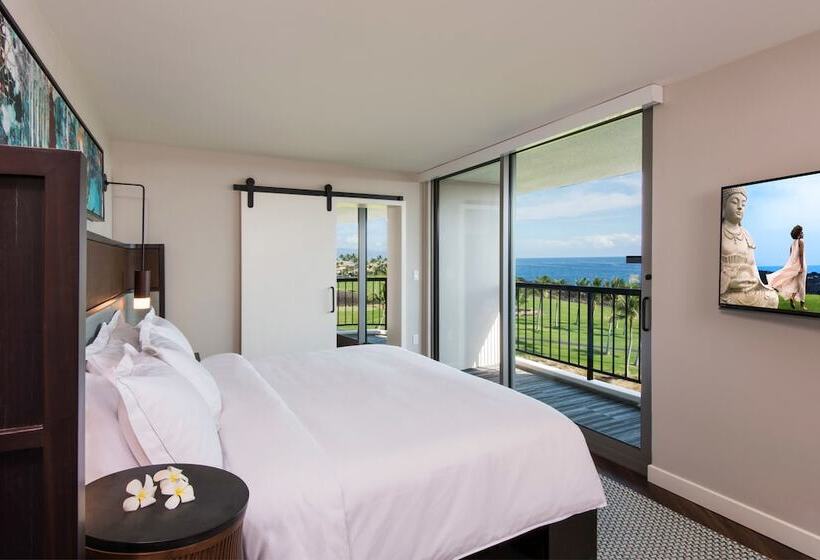 Люкс Боковой Вид на Море, Hilton Grand Vacations Club Ocean Tower Waikoloa Village