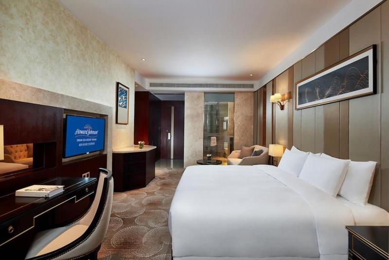 Номер Deluxe Вид на Море, Howard Johnson Dream Sea Resort Weihai