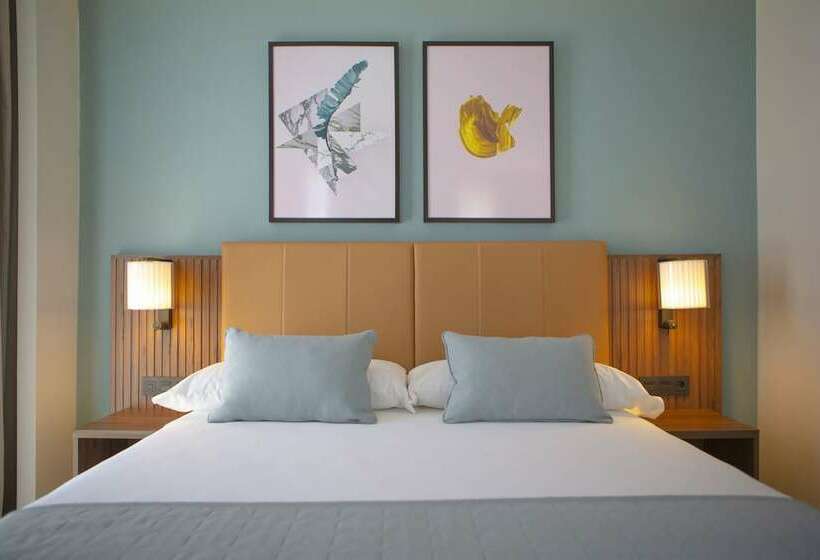 Habitación Deluxe Cama King, Riu Plaza España