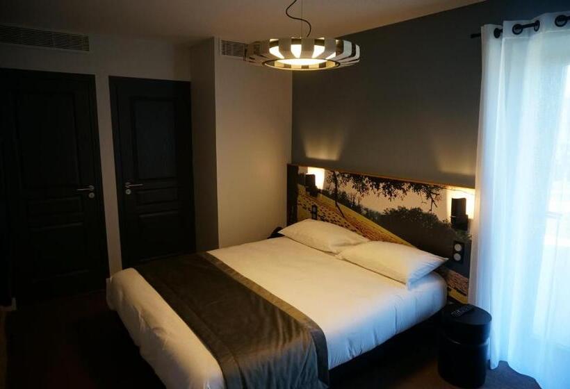 Номер Стандарт, Hôtel Saint Roch, Saint Ybard