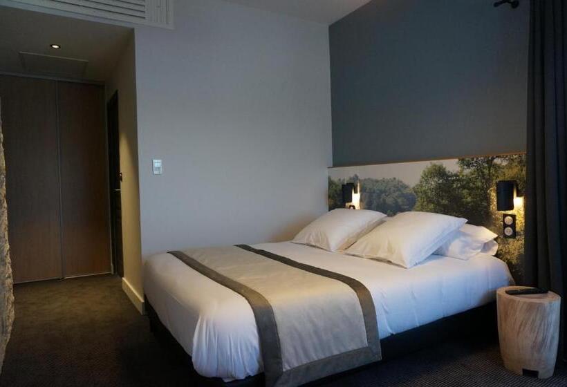 Номер Стандарт, Hôtel Saint Roch, Saint Ybard