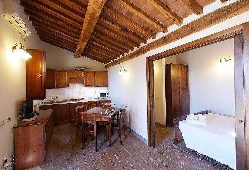 آپارتمان 1 خوابه اینتریور, Podere San Giuseppe