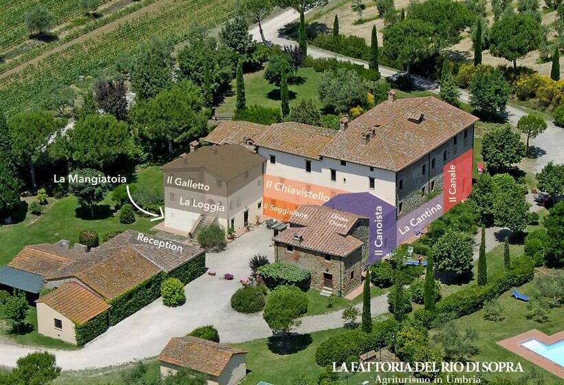 복층 룸, La Fattoria Del Rio Di Sopra   Agriturismo Baldeschi