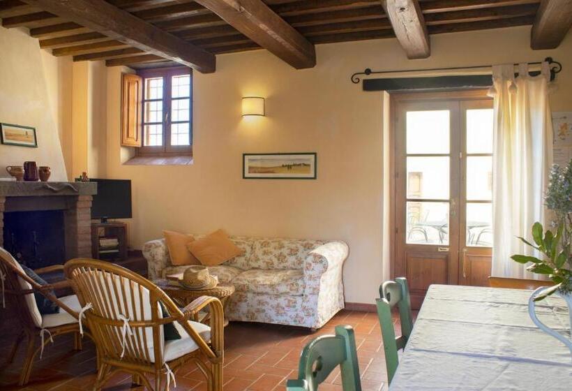 복층 룸, La Fattoria Del Rio Di Sopra   Agriturismo Baldeschi