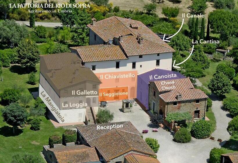 1베드룸 아파트 1층, La Fattoria Del Rio Di Sopra   Agriturismo Baldeschi