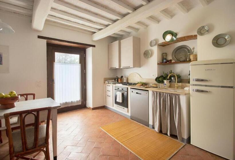 1베드룸 아파트 1층, La Fattoria Del Rio Di Sopra   Agriturismo Baldeschi