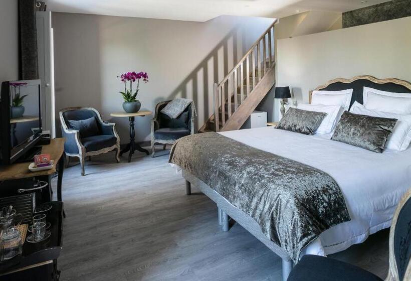 اتاق استاندارد با تراس, Chateau Des Cinq Cantons