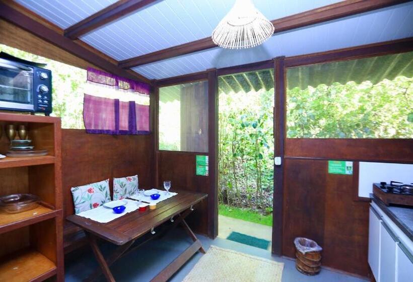 Monolocale Standard con Balcone, Recanto Dos Pássaros Hospedaria Zen E Banho De Floresta Arua