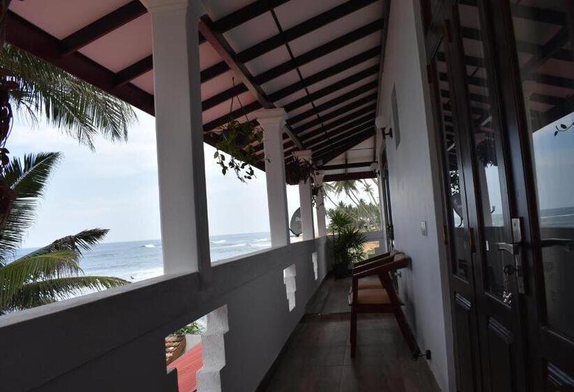 Deluxe Rum Havsutsikt med Balkong, Ashen's Beach House
