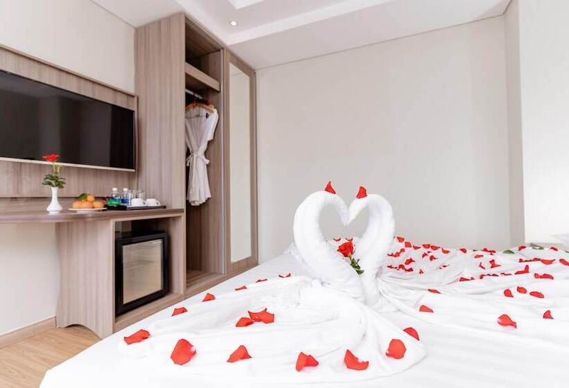 اتاق استاندارد با چشم‌انداز دریا, Areca Hotel Nha Trang