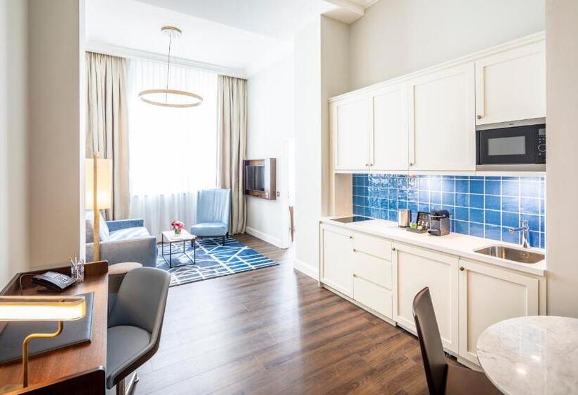 带1个卧室的高级公寓, Fraser Suites Hamburg