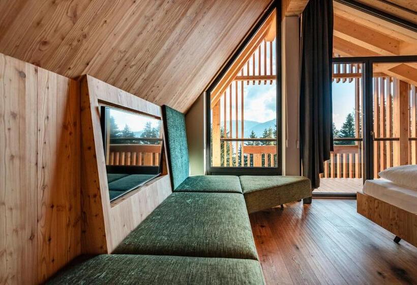 Люкс с Террасой, Oberhauser Hütte Rodenecker   Lüsner Alm