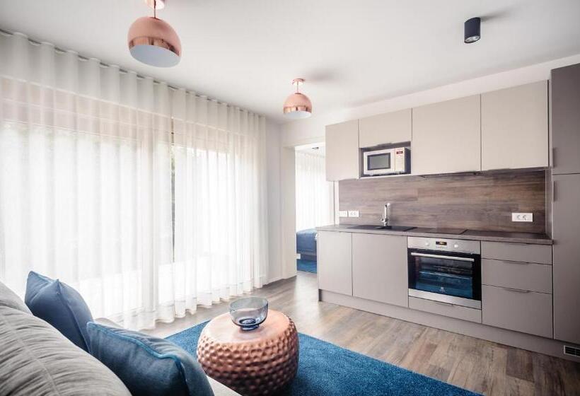 آپارتمان 1 خوابه همکف, Apartments Villa Tatiana