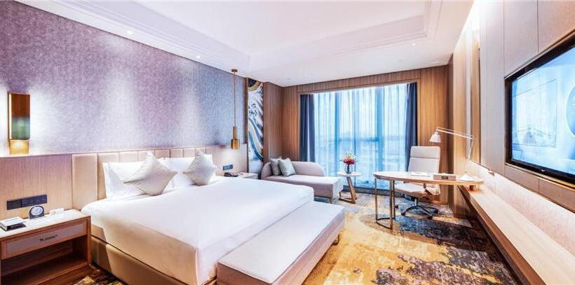 Номер Стандарт Кровать Кинг Адаптированный для Инвалидов, Howard Johnson New District Plaza Ziyang