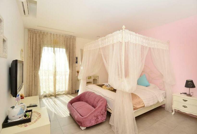 اتاق استاندارد با بالکن و چشم‌انداز دریا, Daydream B&b 白日夢海景旅店
