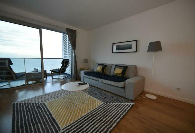침실 1개 바다 전망 아파트, Xenon Urban Apartments