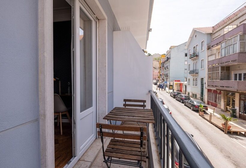 اتاق استاندارد با سرویس بهداشتی مشترک, Dumont Lisbon Guesthouse