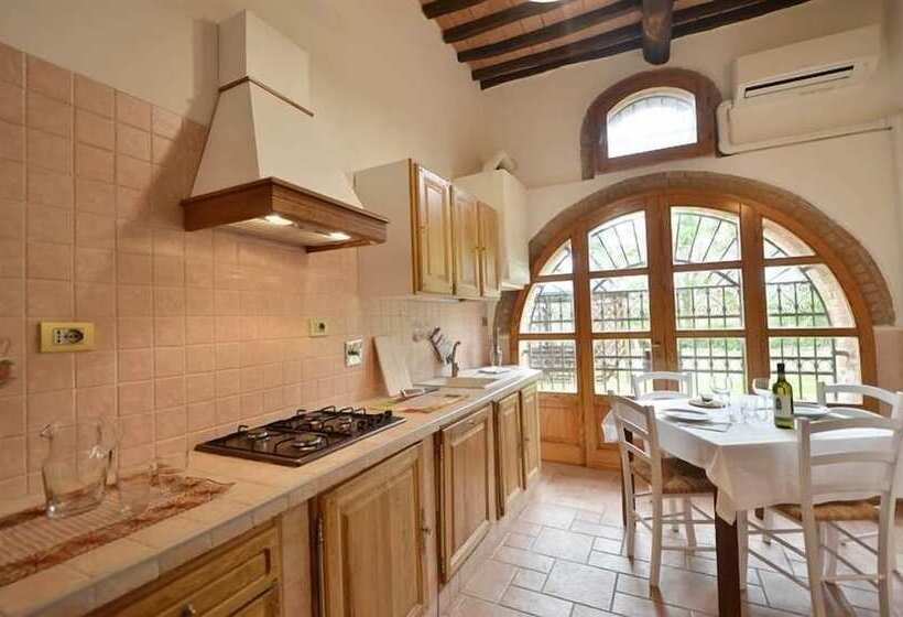 Апартаменты 2 Спальни с Бассейном, Podere Vigna Del Sole