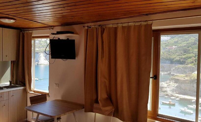 Tengerre néző Standard Stúdió Szoba, L'incanto Di Cala Feola