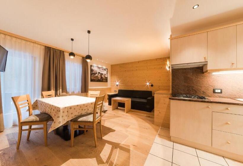 Апартаменты Superior 1 Спальня, Residence Chalet Pinis