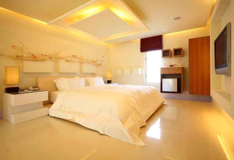 اتاق استاندارد با تخت بزرگ, Elan Motel